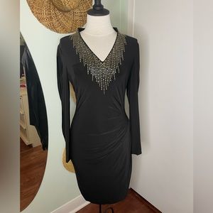 🟠 2/40$ Long sleeve modest black dress